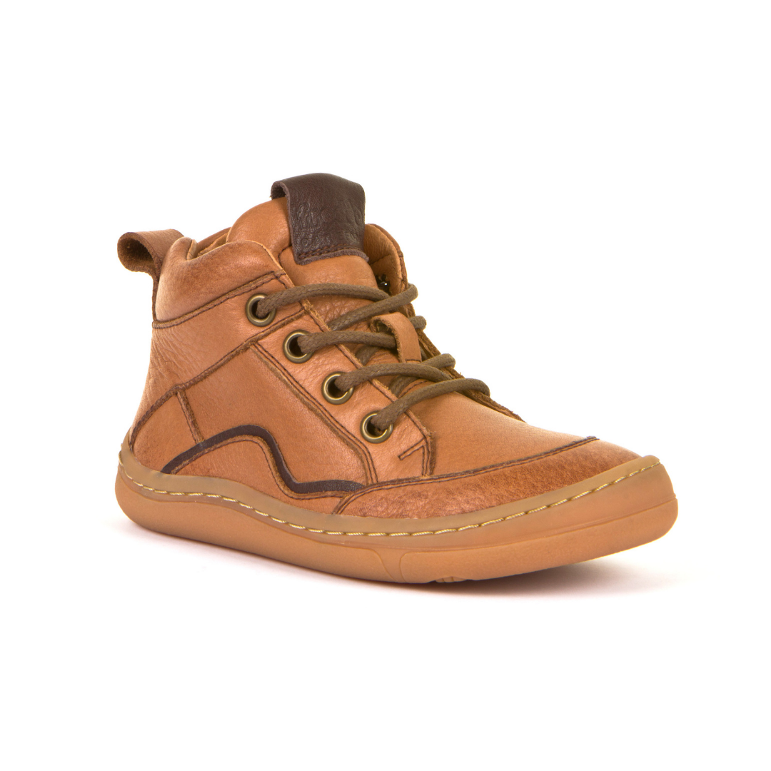 Froddo Chaussures montantes Barefoot Lace-up Cognac - Tipeton